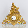 BORDSPENDYL, bronserad metall, PH Mourey, Frankrike, 1800-/1900-tal