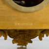 BORDSPENDYL, bronserad metall, PH Mourey, Frankrike, 1800-/1900-tal