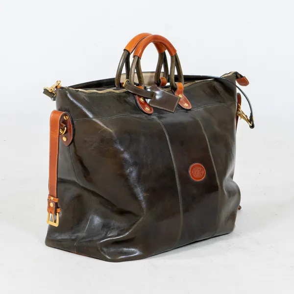 WEEKENDBAG, skinn, Italien, Florenc Lapea, 1900-/2000-tal