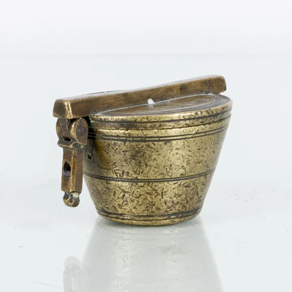 VIKTSATS, mässing, 1859