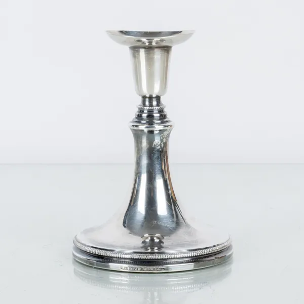 ERIC LÖFMAN, ljusstake, silver, Mema 1988