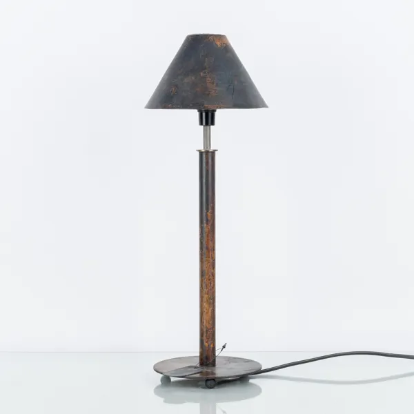BORDSLAMPA, patinerad koppar, "Provence", Unique Interieur, Copenhagen, samtida