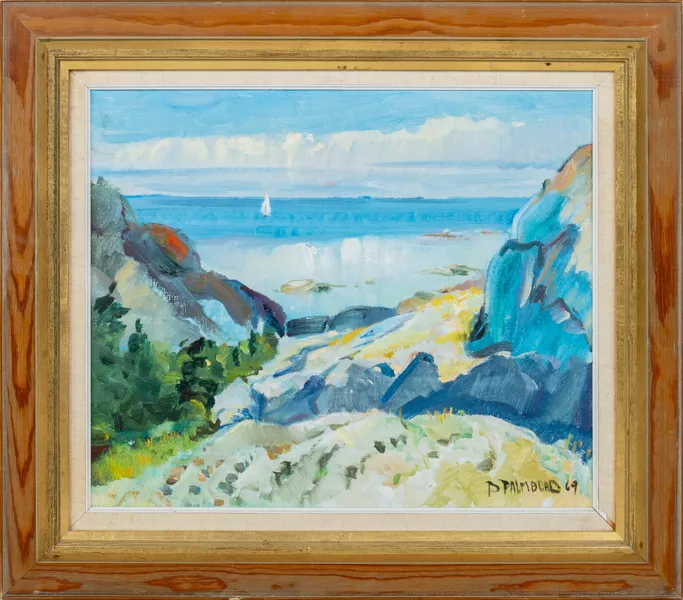PER PALMBLAD (1911-1995), olja på duk, signerad och daterad -69