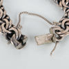 ARMBAND, silver, svenska stämplar VJ