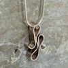 EFVA ATTLING, hänge med kedja, "Swirl", sterlingsilver, 1900-/2000-tal