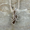 EFVA ATTLING, hänge med kedja, "Swirl", sterlingsilver, 1900-/2000-tal