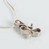 EFVA ATTLING, hänge med kedja, "Swirl", sterlingsilver, 1900-/2000-tal
