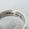 RING, silver, svenska stämplar GGG, med bergkristall, sannolikt 1960-/70-tal