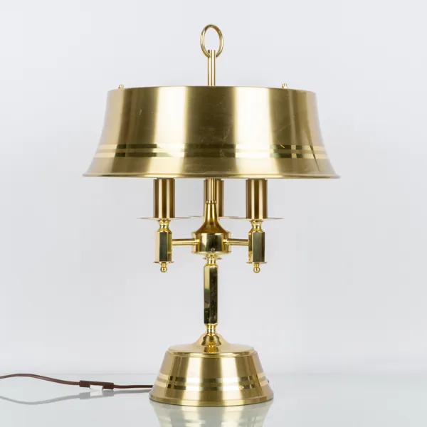 BORDSLAMPA, mässing, ÖIA, 1900-tales andra hälft
