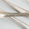 TESKEDAR, 4 st, silver, "Gammal svensk", bla Anders Malmberg 1815