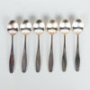 KAFFESKEDAR, 6 st, silver, Ceson, Göteborg 1973-75