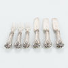 BESTICK, 6 st, silver, Hy Archer & Co, Sheffield, England 1859/60