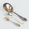 BESTICK, 3 st, silver, 1800-/1900-tal