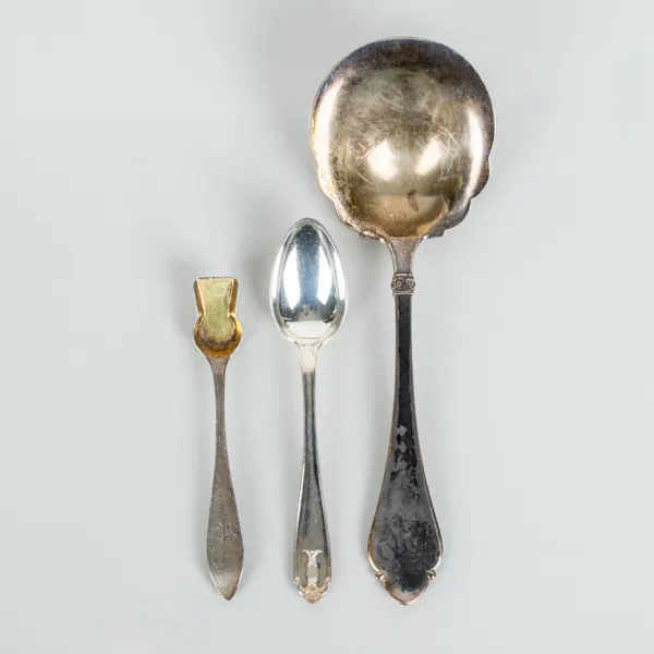 BESTICK, 3 st, silver, 1800-/1900-tal