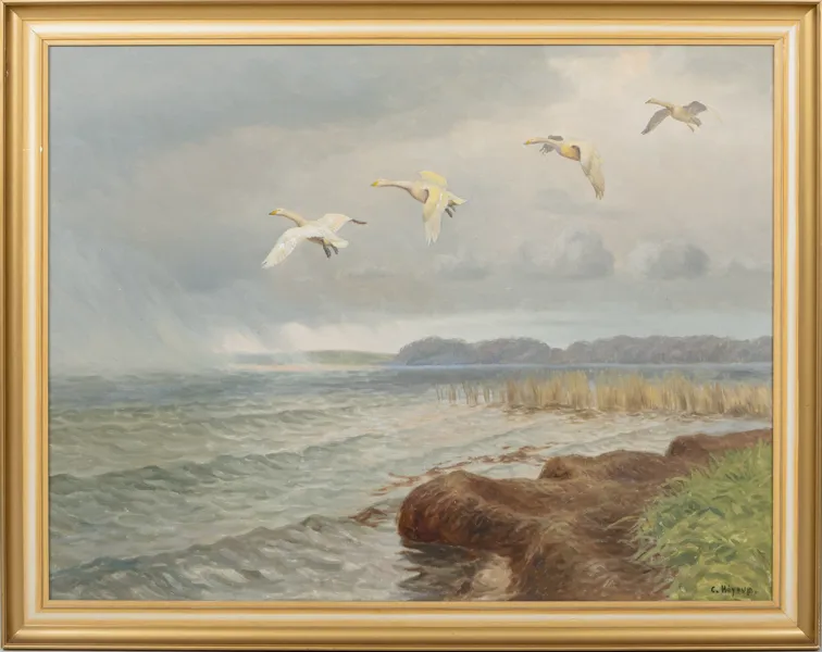 CARL HÖYRUP (1893-1961), olja på duk, signerad