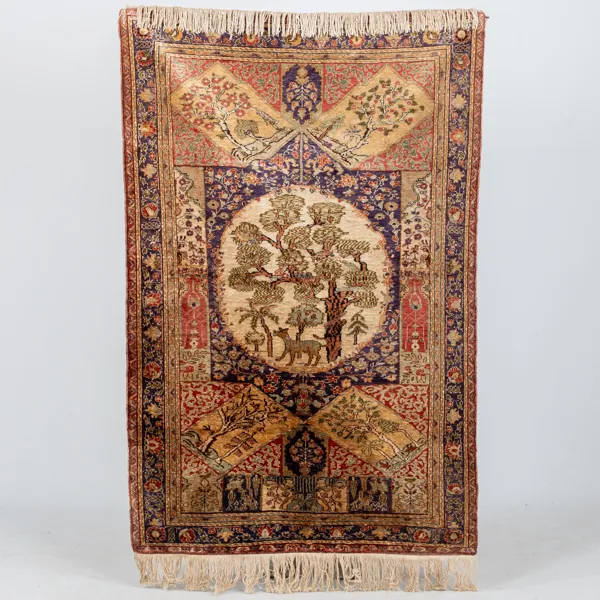 ORIENTMATTA, figural, old, ca 175 x 116 cm
