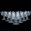COUPESKÅLAR, 10 st, glas, Reijmyre glasbruk, 1900-talets mitt