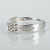 RING, 18k vitguld, med diamanter
