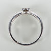 RING, 18k vitguld, med diamanter