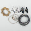 SAMLING SMYCKEN, bla pärlcollier, halskedja, armband och örhängen, 1900-/2000-tal
