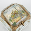 DOSOR, 2 st, glas och mässing, 1800-/1900-tal, bla från Världsutställningen i Paris år 1900