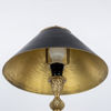 BORDSLAMPA, mässing och marmor, 1900-tal