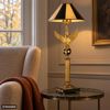 BORDSLAMPA, mässing, 1900-tal