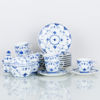 ROYAL COPENHAGEN, 17 del, servisporslin, "Musselmalet", Danmark
