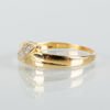RING, 18k guld, med fem diamanter, 1900-/2000-tal