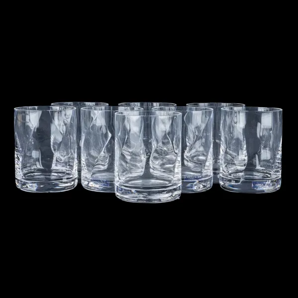 BERTIL VALLIEN, 8 st selterglas, "Chateau", Kosta Boda
