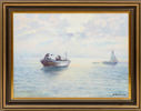 JOHAN OSSIAN ANDERSSON (1889-1975), olja på duk, signerad