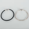 ARMBAND, 2 st, Pandora, sterlingsilver, med berlocker, 2000-tal