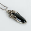 COLLIER OCH 1 PAR ÖRHÄNGEN, metall, sannolikt Sovjet, 1900-talets slut