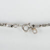 COLLIER OCH 1 PAR ÖRHÄNGEN, metall, sannolikt Sovjet, 1900-talets slut
