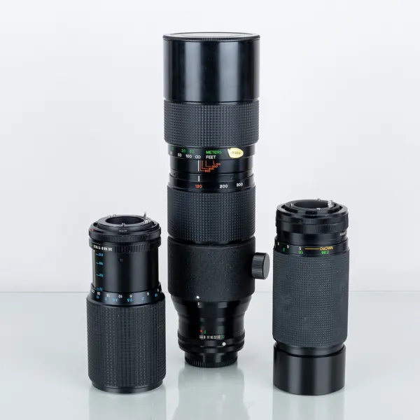 OBJEKTIV, 3 st, Canon FD