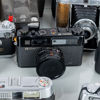 SAMLING KAMEROR, 11 st, bla Canon, Agfa och Kodak