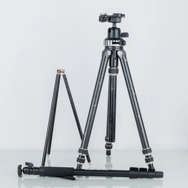 KAMERASTATIV, 3 st, bla Velvon och Manfrotto
