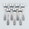 KAFFESKEDAR, 7 st, silver, CESON 1975