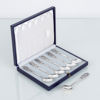 KAFFESKEDAR, 7 st, silver, CESON 1975