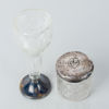 VAS OCH ASK, silver och glas, 1900-talets första hälft