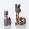 FIGURER, 3 st, bla Mari Simmulson och Kelwar