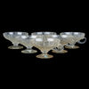 COUPESKÅLAR, 6 st, glas, Johansfors glasbruk