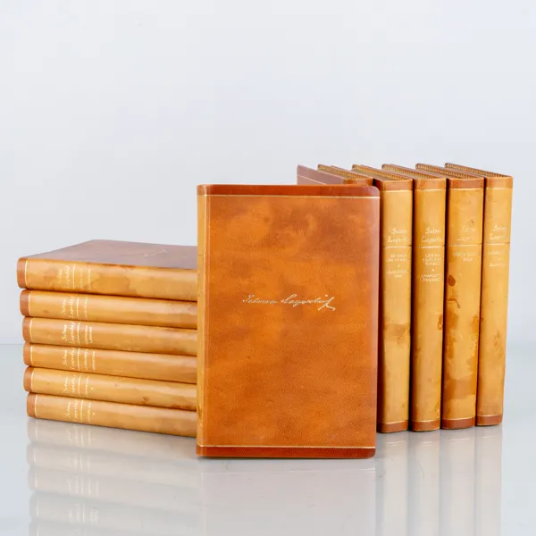 SELMA LAGERLÖF, 12 vol, böcker, "Skrifter", Albert Bonniers förlag, 1949