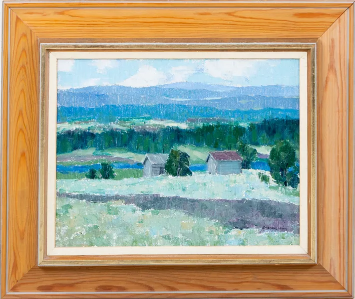 EVALD HEDENSTRÖM (1909-1996), olja på duk, signerad