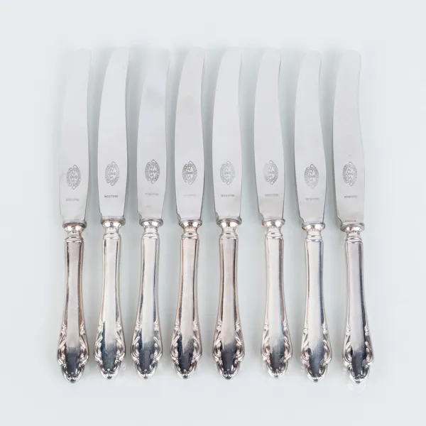 KNIVAR, 8 st, silver, JLH 1949