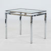 SIDOBORD, kromad metall, 1970-/80-tal
