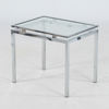 SIDOBORD, kromad metall, 1970-/80-tal