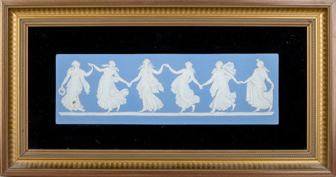 VÄGGRELIEF, jasperware, Wedgwood, England, 1900-tal