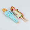 BARBIEDOCKOR, 2 st, Matell, 1950-/60-tal, med kläder