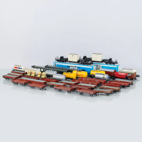 SAMLING VAGNAR, 38 st, mestadels Märklin